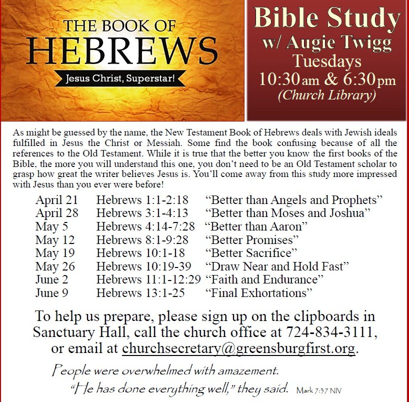 Hebrews042026