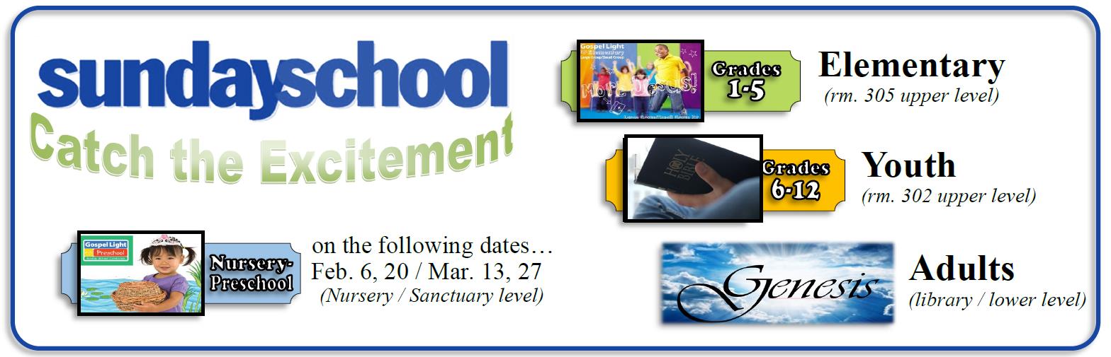 Sunday School First United Methodist Church, Greensburg, PA